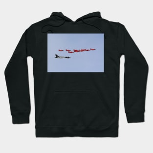 Red Arrows + Avro Vulcan Hoodie